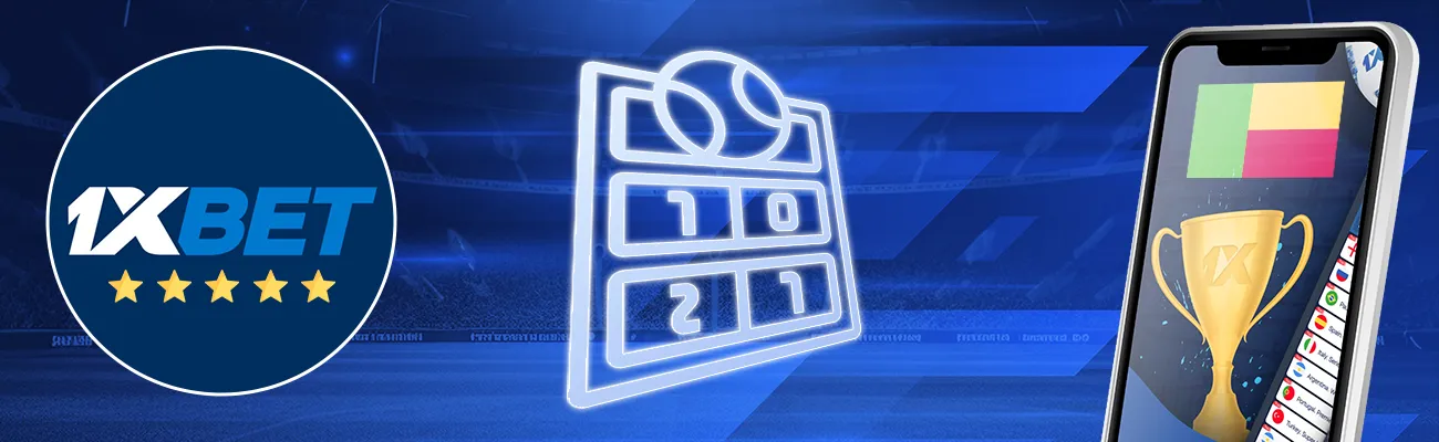 Comment parier sur le tennis avec 1xBet